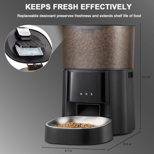 MZZ Pet Feeder in Black