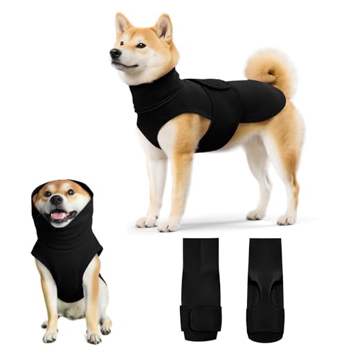 Haloumoning Pet Apparel in X-Small, Black