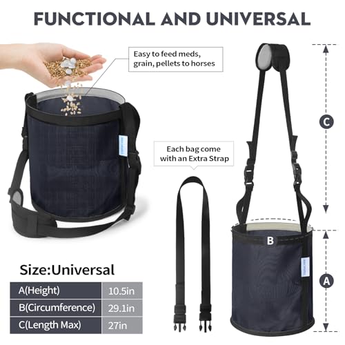 OAHELAKE Pet Supplies in Universal, 2 Pcs Blackblue