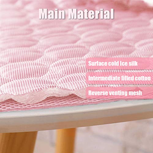 MeiLiMiYu Pet Bed Mat in 40x28 in, Pink