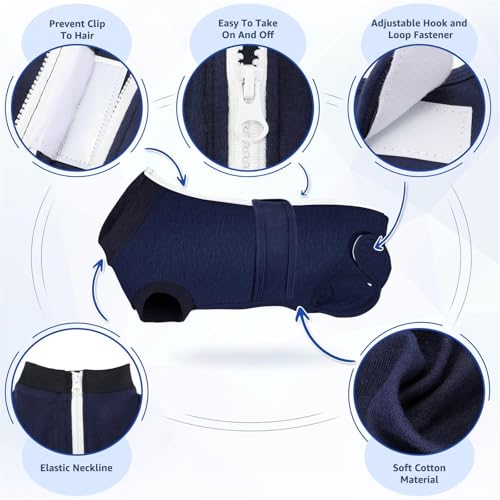 SlowTon Pet Apparel in X-Small, 2.Dark Blue