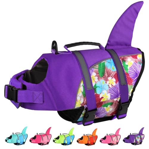 Doglay Pet Apparel in X-small, Purple & Purple Flower