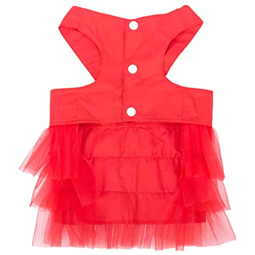 apott Pet Apparel in Small, Red