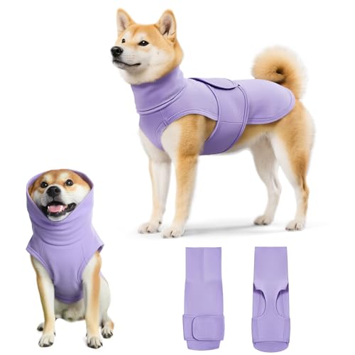 Haloumoning Pet Apparel in X-Small, Purple