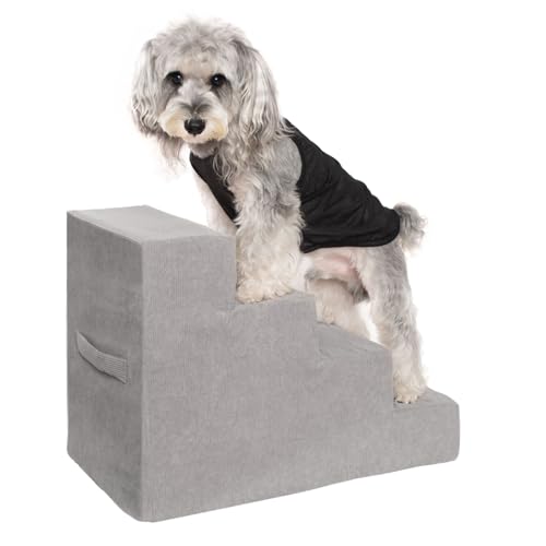 MEWANG Animal Stair in 4 steps: 23.94''L×14.96''W×18.27''H, Square Corner