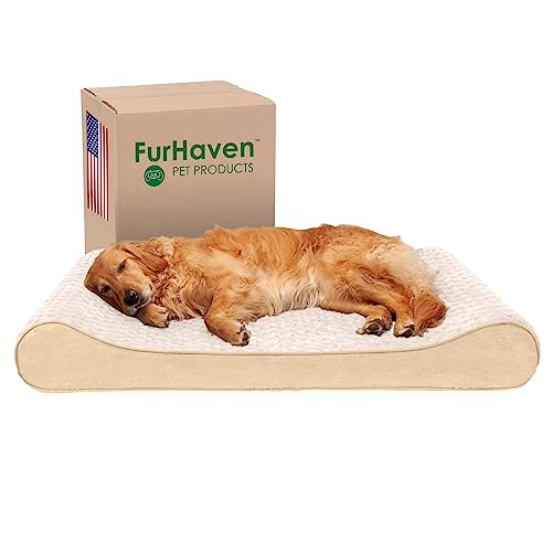 Furhaven Pet Bed Mat in Jumbo, Ultra Plush (Cream)