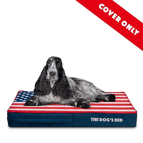 The Dog's Balls Pet Supplies in Medium Spare Cover (4" Deep), Stars & Stripes (USA)