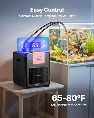 VEVOR Vivarium in 1/3 HP - Upgrade, Black