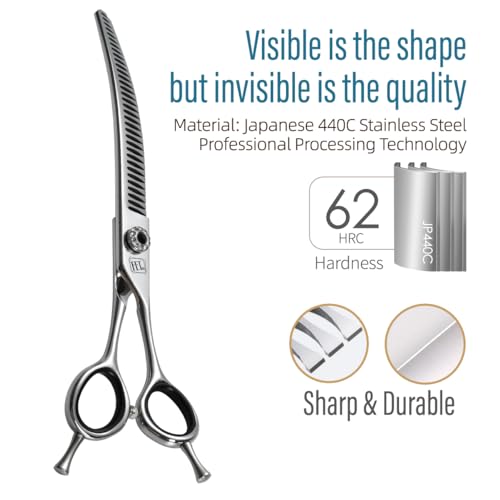 FENICE TOTEM Scissors in 7.0 inch, Curved Chunker