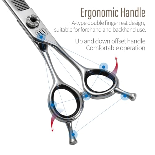 FENICE TOTEM Scissors in 7.0 inch, Curved Thinning