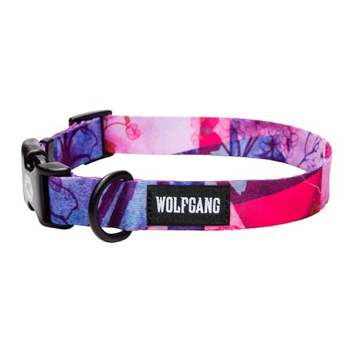 Wolfgang Man & Beast Animal Collar in Medium (1 Inch x 12-18 Inch), DayDream Print