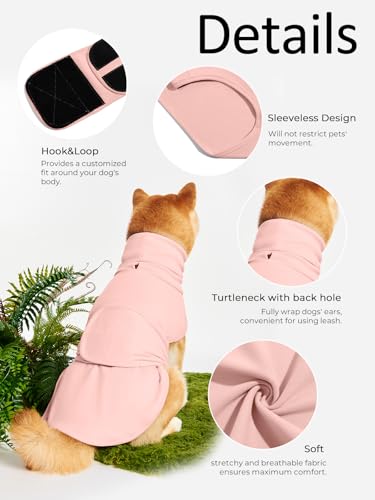 Haloumoning Pet Apparel in X-Small, Pink
