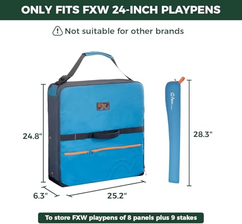 FXW Carrier Bag Case in 24 inch(2 Packs), Blue