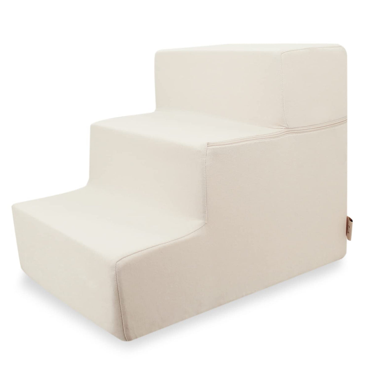 Best Pet Supplies Animal Stair in H: 16.5 Inches (Foldable), Ivory