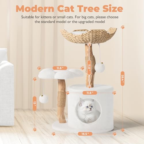 Easyego Pet Activity Structure in 26.3'', White