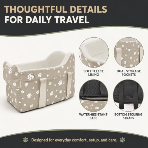 Cullaby Pet Seat in Small, Khaki