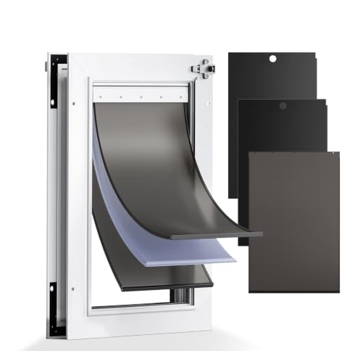 Tiylibe Pet Door in Medium, White