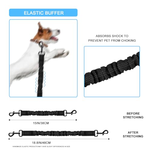 MATTISAM Animal Harness in Universal, 2Pcs Black