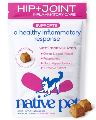Native Pet Animal Nutritional Supplement in 60 Servings, Inflammatory Care