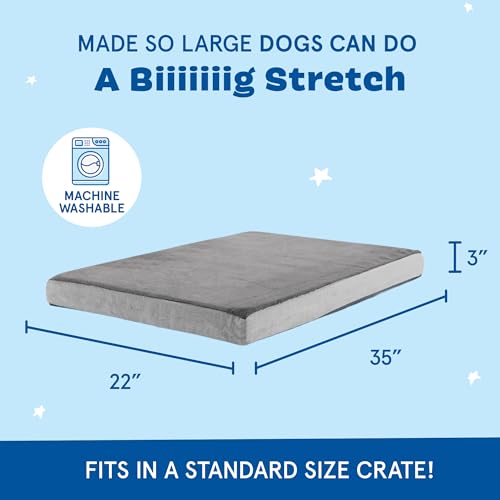 BarkBox Pet Bed Mat in Large, Grey