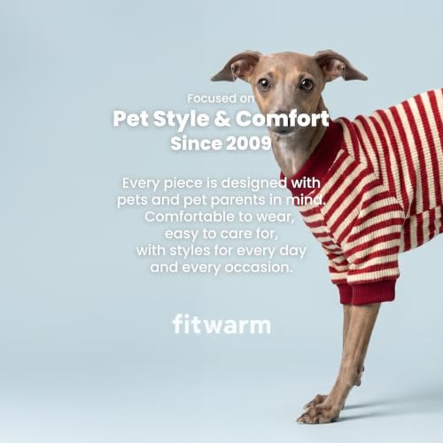 Fitwarm Pet Apparel in X-Small, Red