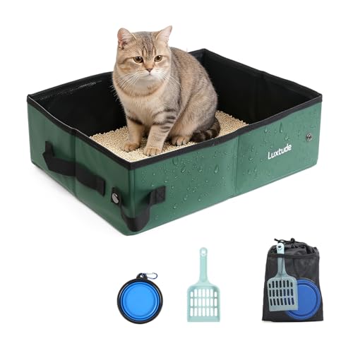 Luxtude Litter Box in Medium, Green