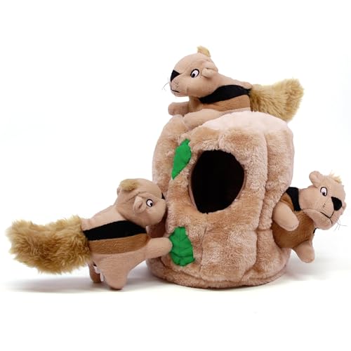 Outward Hound Pet Toy in Large (Pack of 1), Squirrel Large
