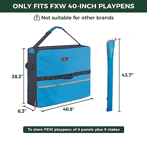 FXW Carrier Bag Case in 40 inch(1 Pack), Blue