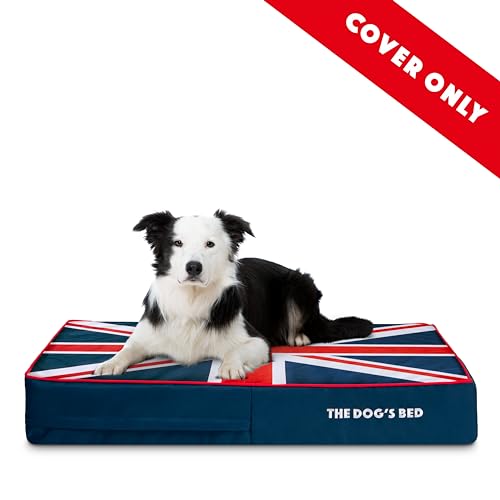 The Dog's Balls Pet Supplies in Large Spare Cover (6" Deep), Union Jack (UK)