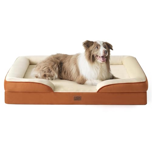 Bedsure Pet Bed Mat in 38"l X 28"w X 6.5"th, Ember Clay
