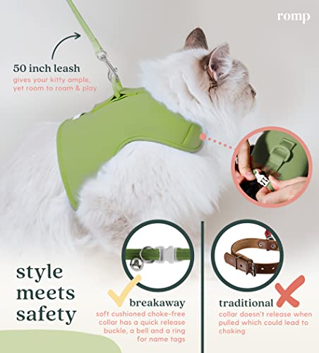 ROMP Animal Harness in Small, Matcha Green