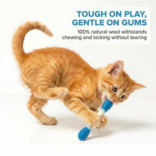 Glaciart One Pet Toy in Mini, Colorful Tips