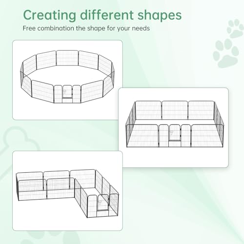 FDW Pet Playpen in Black