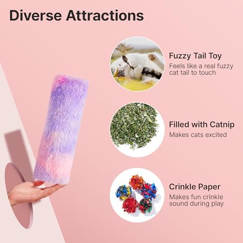 Potaroma Pet Toy in Pastel Colors