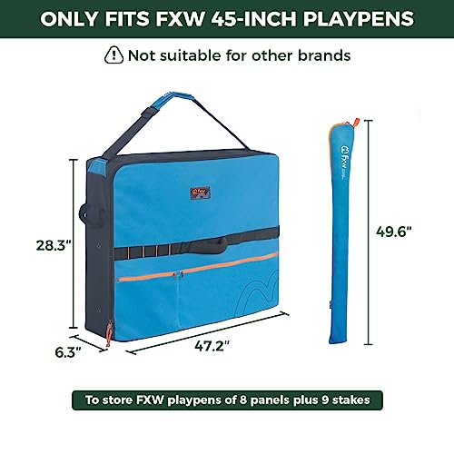 FXW Carrier Bag Case in 45 inch(1 Pack), Blue