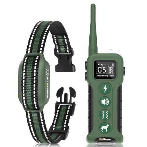 DOGLinsen Animal Collar in Adjustable, Green