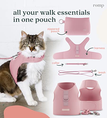ROMP Animal Harness in Small, Powder Pink