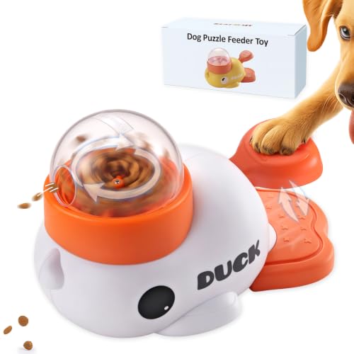 Star&Mi Pet Feeder in Duck-White