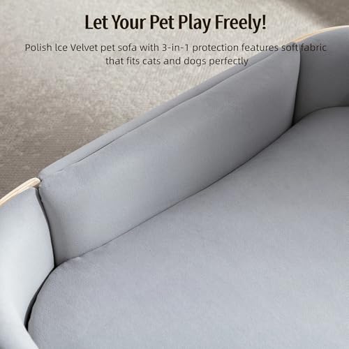 Trygoal Pet Bed Mat in 26.38, Light Gray