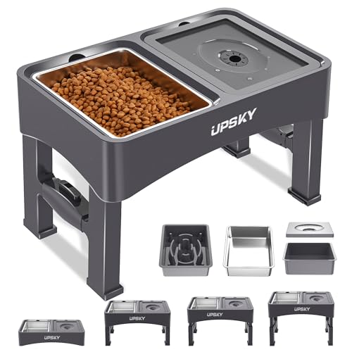 UPSKY Pet Feeder in D-3 in 1 (Grey)
