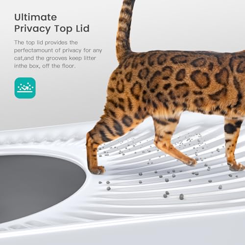 WoofiGo Litter Box in Large, 7 - White (Pack of 1)