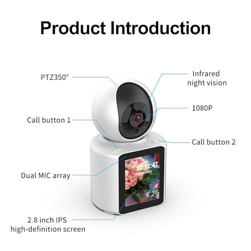 LASTCOW Security Camera in White