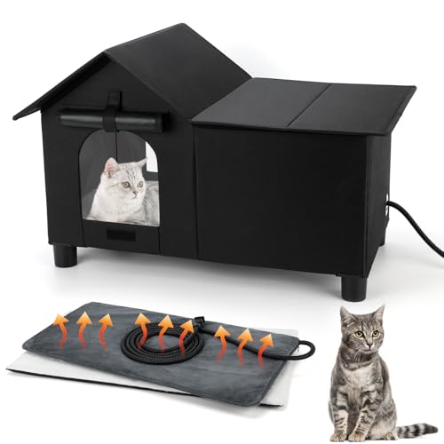 GINDOOR Animal Shelter in L-Black