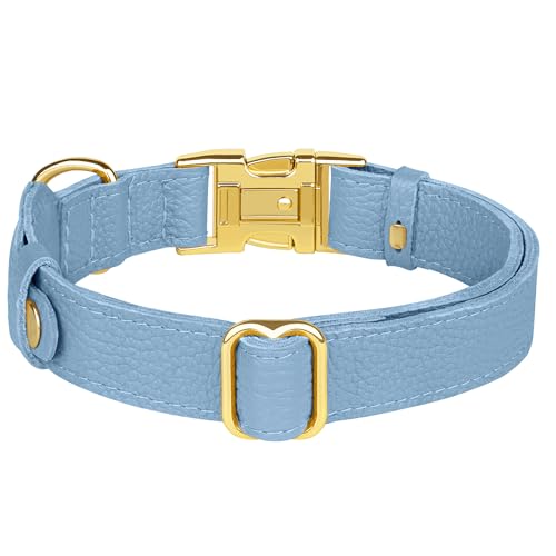 BUDKAS Animal Collar in XS, 9"-12" Neck Fit, Cornflower