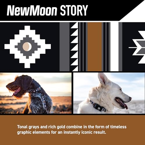 Wolfgang Man & Beast Animal Harness in Small (5/8 Inch x 12-18 Inch), NewMoon Print