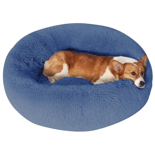 JOLLYVOGUE Pet Bed Mat in 36", Medium Blue