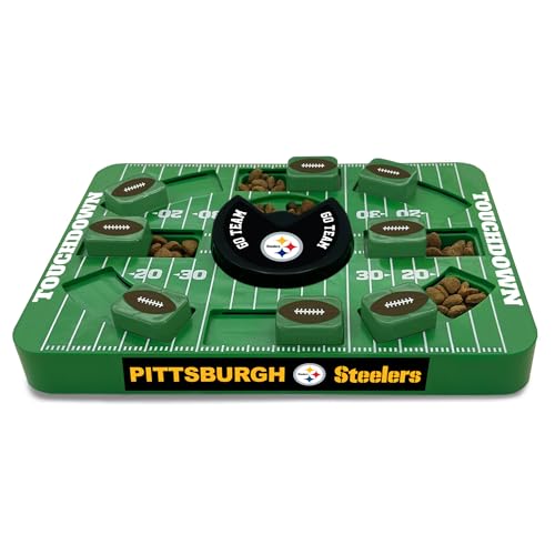 Pets First Pet Feeder in Large, PITTSBURGH STEELERS