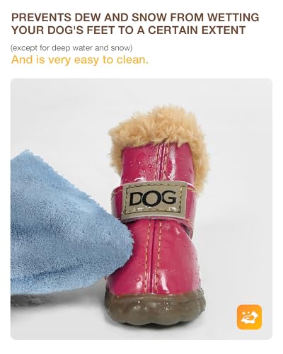 WINSOON Paw Hoof Protector in Size 1, Pink
