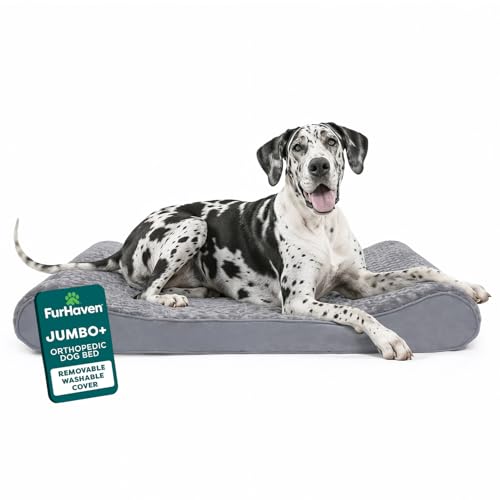 Furhaven Pet Bed Mat in Jumbo Plus, Ultra Plush (Gray)