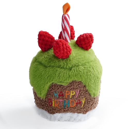 Fuzzwoof Pet Toy in Small Medium Large, Green, white, red